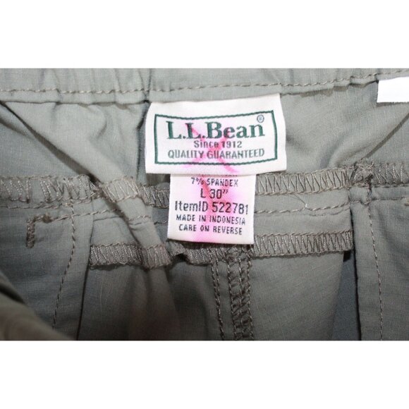 LL Bean Pathfinder Ripstop Adventure Pants Standard Fit Tapered Leg L 30" - Picture 7 of 10